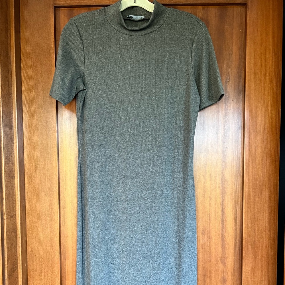 Zara Rib Midi Sweater Dress | Size Small - Picture 2 of 2